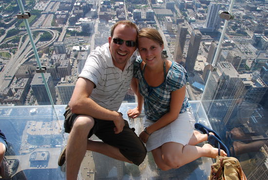 Unter uns 108 Etagen Luft...