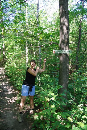 Der Adventure Trail war auf eigene Gefahr!