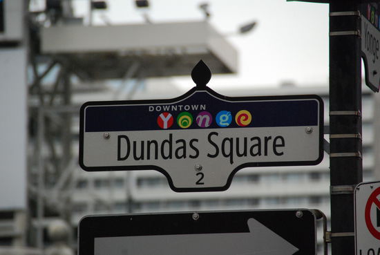 der Times Square von Toronto