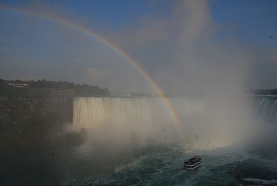 ...ein Regenbogen als Zugabe...