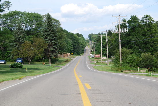 ganz viiieel Landstrasse unterwegs