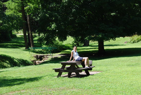 sooo schoene Rastplaetze gibts bei uns nicht...