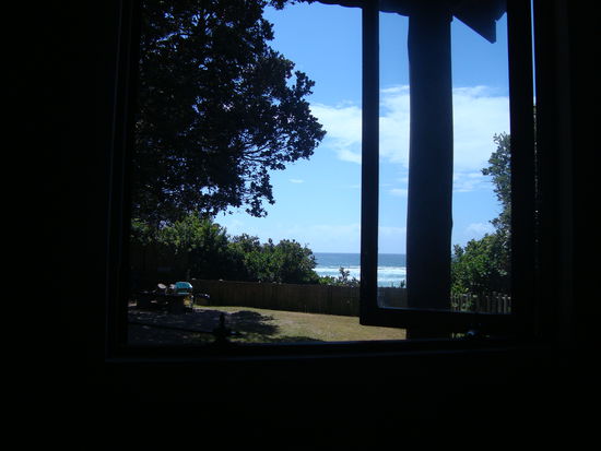 blick aus dem zimmer in port shepstone
