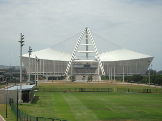 where the magic happend - stadion in durban