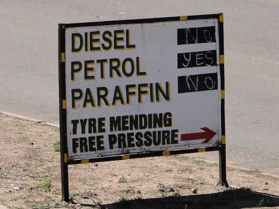 zimbabwe - benzin erhältlich?