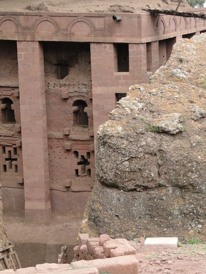 lalibela - kirch im felsen