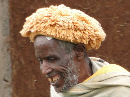 community village: einer der dorfführer