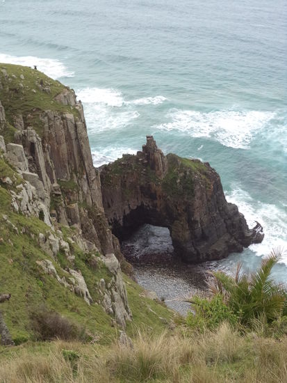 wanderung hole in the wall - das war noch nicht das grosse loch...