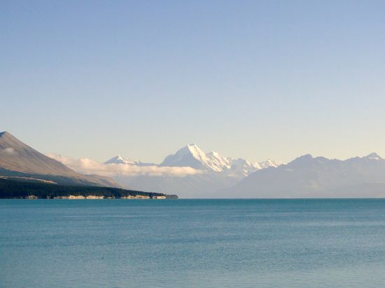 lake pukaki mit mt cook