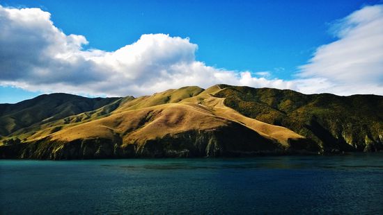 auf der fähre von süd nach nord