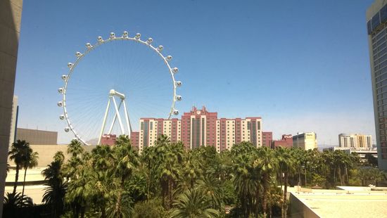 vegas - blick vom hotelzimmer
