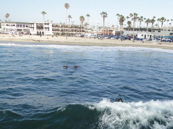 dani bei einem seiner wellenritte