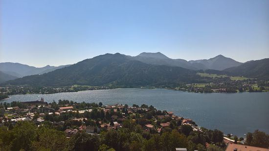 blick auf den tegernsee