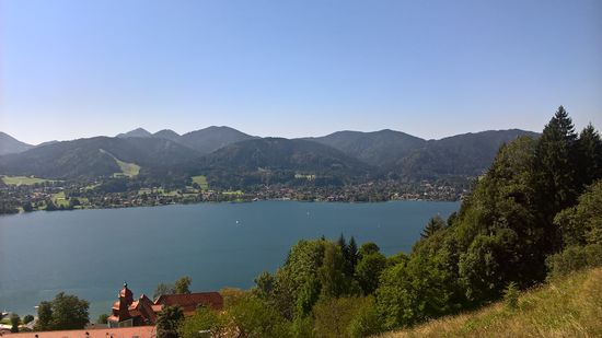 blick auf den tegernsee