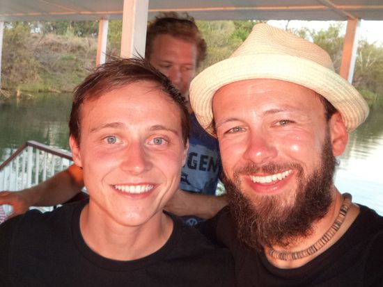 taucher sean und meine wenigkeit