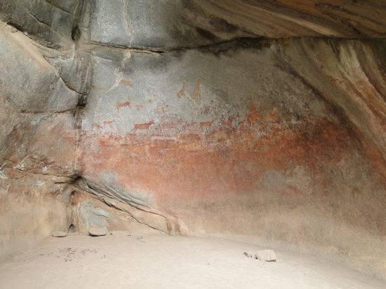 matobos national park - höhlenmalerei