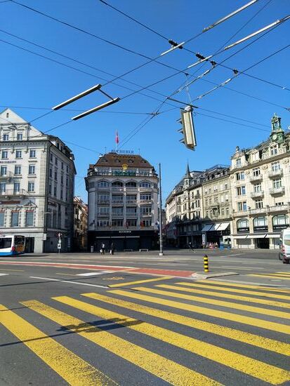 … wo sich sonst tausende touristen tummeln