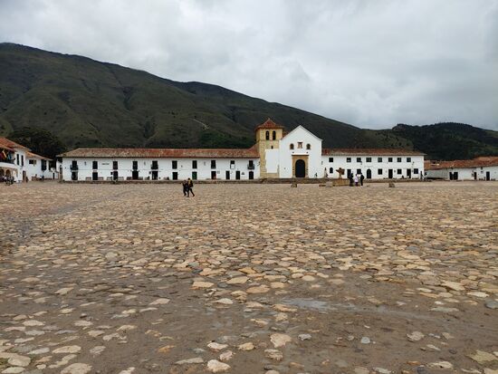 dorfplatz in villa de leiva