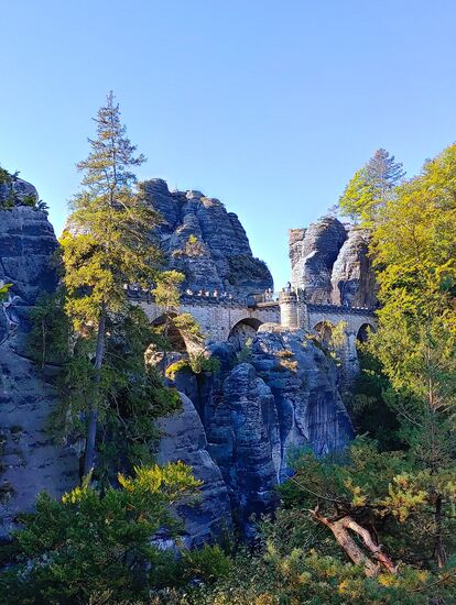 sächsische schweiz - basteibrücke