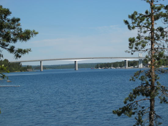 Brücke vor Puumala