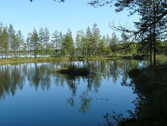Am Campingplatz in Kuusamo
