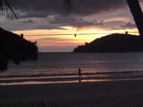 Sonnenuntergang in Langkawi