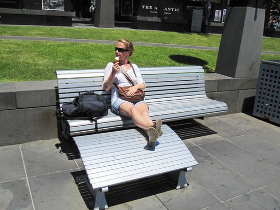 Eispause in Southbank