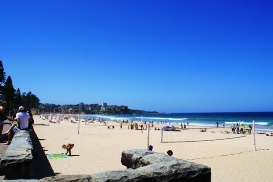Christmas Day am Manly Beach