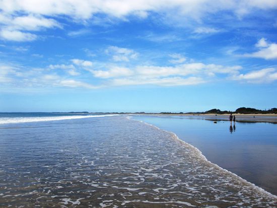 ...zum Ninety Mile Beach