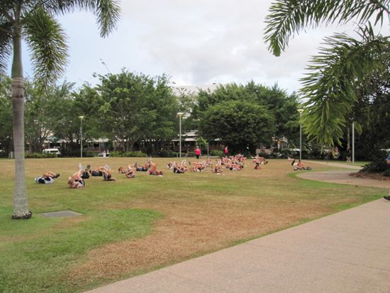 work out in Australien - sportlich sportlich