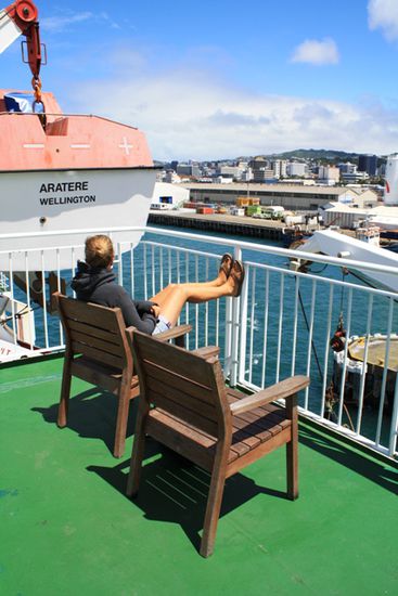 die ersten und letzten 5 Minuten an Deck