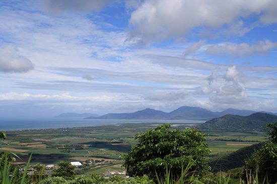 Blick Richtung Cairns