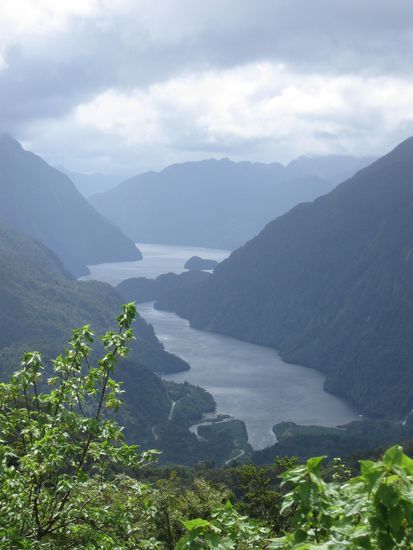 Doubtful Sound von oben