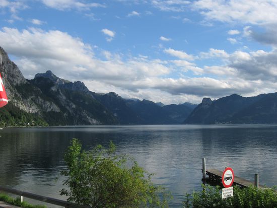 Blick auf den Traunsee vom Hois'n Wirt