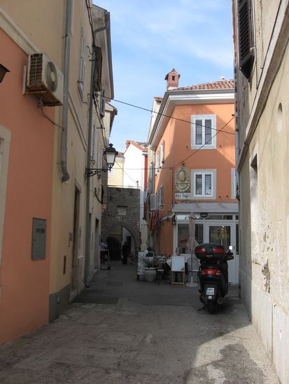 Gasse in Piran