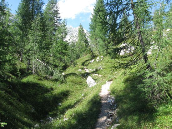 Wanderpfad im Tal der sieben Seen