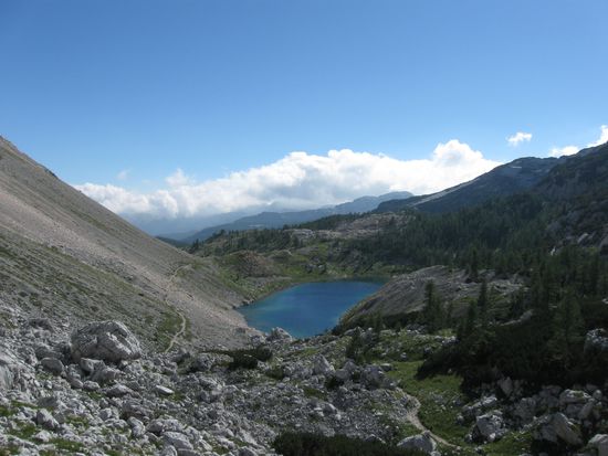 Bergsee im Tal der sieben Seen