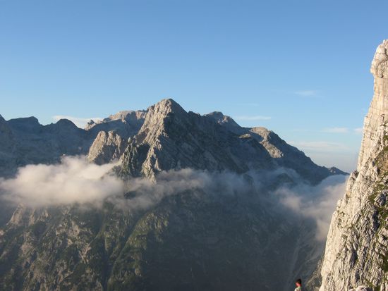 Morgenstimmung an der Hütte