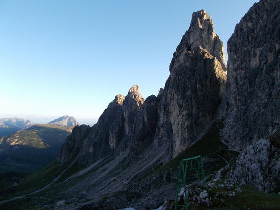 Blick von der Fonda Savio ins Tal