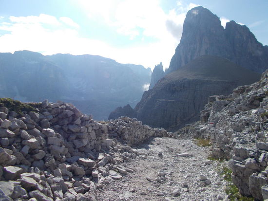 Mauern aus dem ersten Weltkrieg