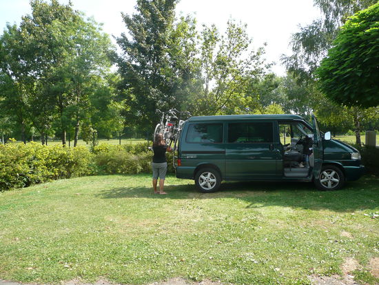 Hier ließen wir Bulli für 2 Tage allein 