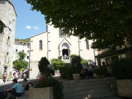 Castellane-Ausgangsort jeder Tour
