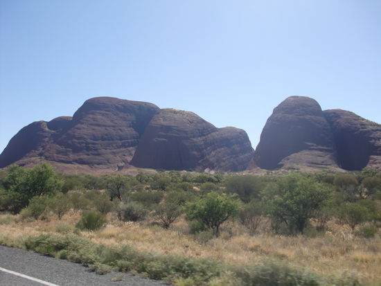 Nachbarfelsen des Uluruh, der Kata Tjuta