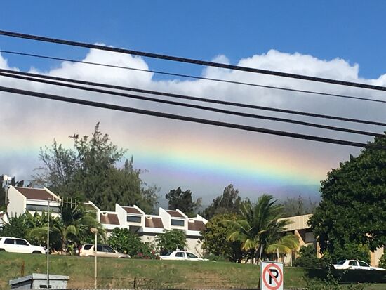 Und jeden Tag ein Regenbogen....