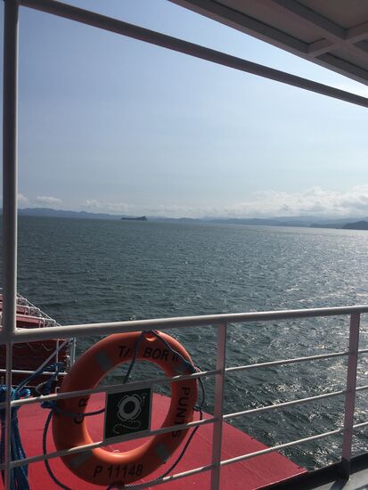 Mit der Fähre nach Santa Teresa