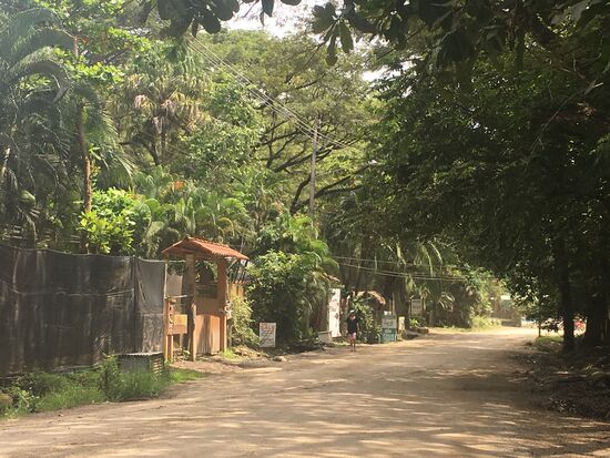 Die Hauptstraße von Santa Teresa