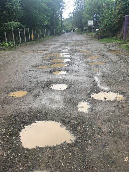 Nix mit geteert und geglättet.