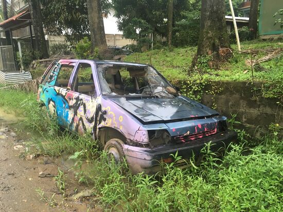 Gescheitert an der besch.... Straße