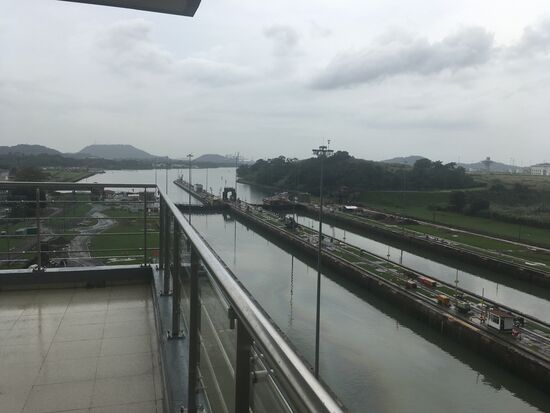 Am Panamá Kanal
