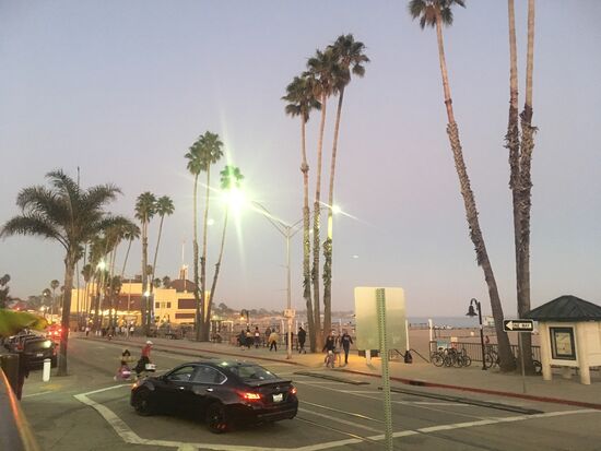 Abends in Santa Cruz